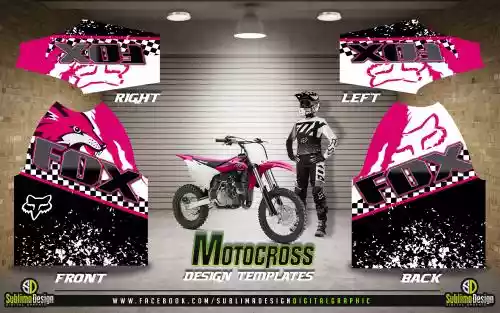 vectores plantilas MOTOCROSS,UNIFORME,MOTO,